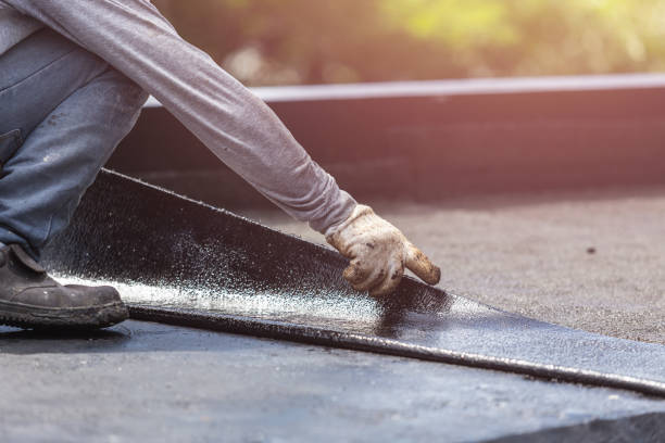 Professional Emergency Waterproofing technician working in Coplay, PA